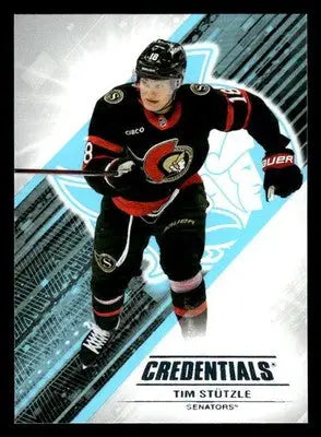 2024-25 Upper Deck Credentials #50 Tim Stutzle - Hockey Card Single