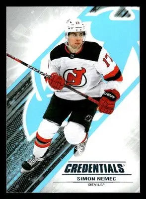 2024-25 Upper Deck Credentials #53 Simon Nemec - Hockey Card Single