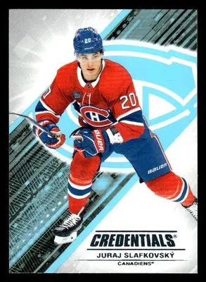 2024-25 Upper Deck Credentials #62 Juraj Slafkovsky - Hockey Card Single