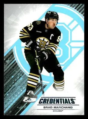 2024-25 Upper Deck Credentials #63 Brad Marchand - Hockey Card Single