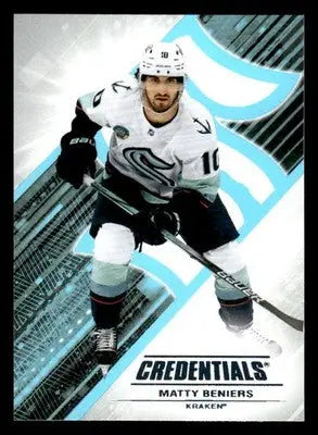 2024-25 Upper Deck Credentials #65 Matty Beniers - Hockey Card Single