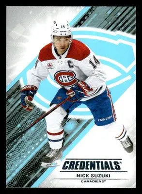 2024-25 Upper Deck Credentials #75 Nick Suzuki - Hockey Card Single