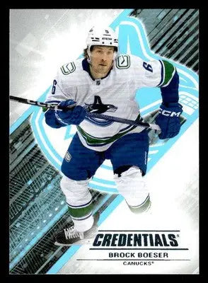2024-25 Upper Deck Credentials #77 Brock Boeser - Hockey Card Single