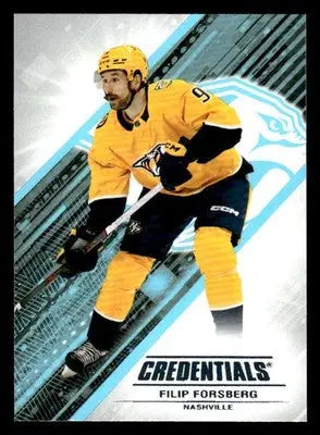 2024-25 Upper Deck Credentials #9 Filip Forsberg - Hockey Card Single