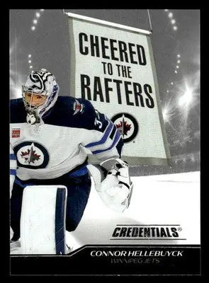 2024-25 Upper Deck Credentials #CR-CH Connor Hellebuyck Cheered to the Rafters - Hockey Card Single