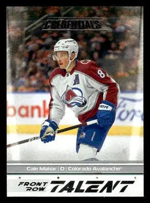 2024-25 Upper Deck Credentials #FRT-MA Cale Makar Front Row Talent - Hockey Card Single