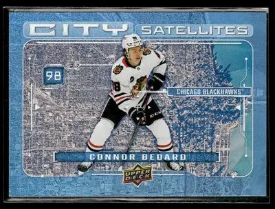 2024-25 Upper Deck #CS-11 Connor Bedard City Satellites - Hockey Card Single