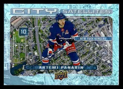 2024-25 Upper Deck #CS-18 Artemi Panarin City Satellites - Hockey Card Single