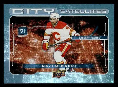 2024-25 Upper Deck #CS-7 Nazem Kadri City Satellites - Hockey Card Single