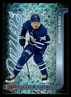 2024-25 Upper Deck #DZ-18 Morgan Rielly Dazzlers Blue - Hockey Card Single