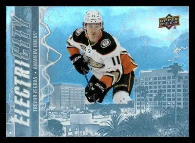 2024-25 Upper Deck #EC-19 Trevor Zegras ElectriCity - Hockey Card Single