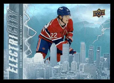 2024-25 Upper Deck #EC-30 Cole Caufield ElectriCity - Hockey Card Single