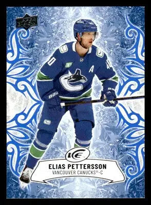 2024-25 Upper Deck Ice #20 Elias Pettersson - Hockey Card Single