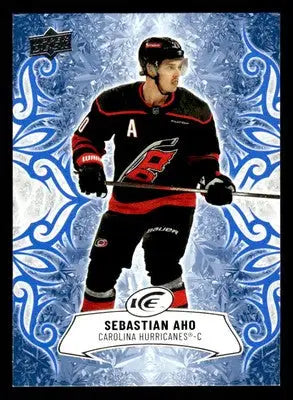 2024-25 Upper Deck Ice #23 Sebastian Aho - Hockey Card Single