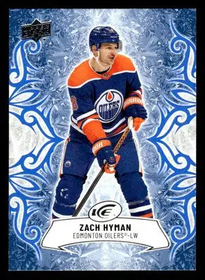 2024-25 Upper Deck Ice #57 Zach Hyman - Hockey Card Single