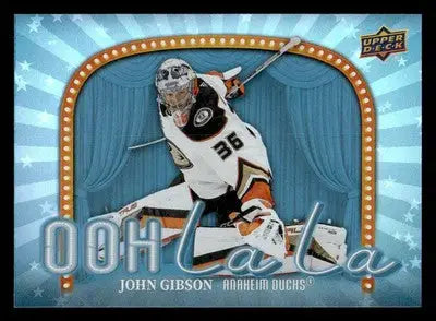 2024-25 Upper Deck #OLL-11 John Gibson Ooh La La - Hockey Card Single