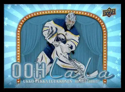 2024-25 Upper Deck #OLL-28 Ukko-Pekka Luukkonen Ooh La La - Hockey Card Single