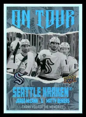 2024-25 Upper Deck #OT-15 Jared McCann / Matty Beniers On Tour - Hockey Card Single