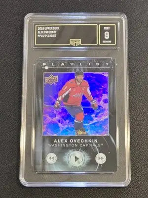 2024-25 Upper Deck #PL-12 Alex Ovechkin Playlist GMA 9 - Hockey Card Single