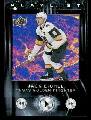 2024-25 Upper Deck #PL-15 Jack Eichel Playlist - Hockey Card Single