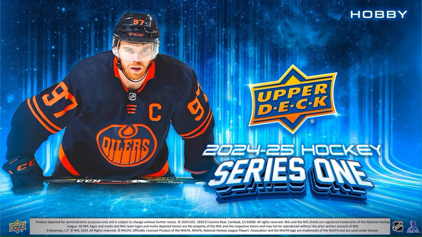 2024-25 Upper Deck Series 1 Hockey Hobby Box - Sports Card Hobby Boxes