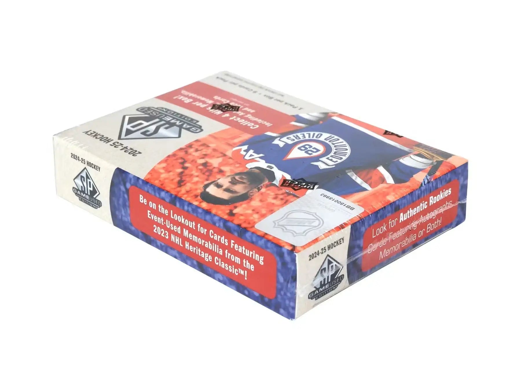 2024-25 Upper Deck SP Game Used Hockey Hobby Box - Sports Card Hobby Box
