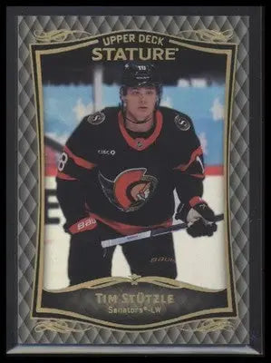 2024-25 Upper Deck Stature Tim Stutzle #15 2023-24 Update - Base Ottawa Senators - Hockey Card Single