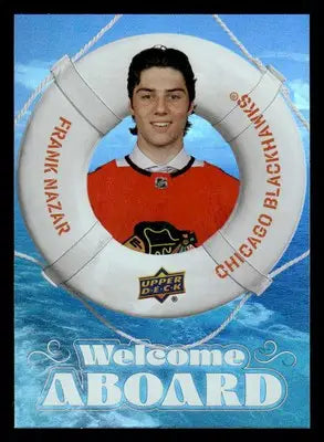 2024-25 Upper Deck #WA-13 Frank Nazar Welcome Aboard - Hockey Card Single