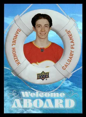 2024-25 Upper Deck #WA-18 Samuel Honzek Welcome Aboard - Hockey Card Single