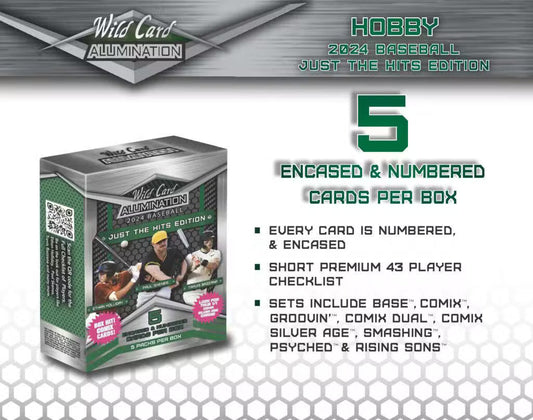 2024 Wild Card Alumination Just The Hits Baseball Box | Columbia Sports Cards