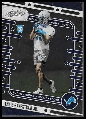 2024 Absolute #158 Ennis Rakestraw Jr. Retail Detroit Lions Rookie CB Football