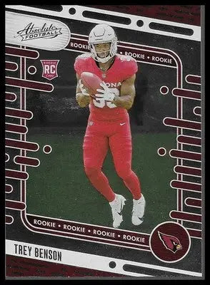 2024 Absolute #161 Trey Benson Retail Arizona Cardinals Rookie RB Football Card
