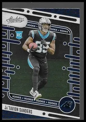 2024 Absolute #177 Ja’Tavion Sanders RC Retail Carolina Panthers Rookie TE