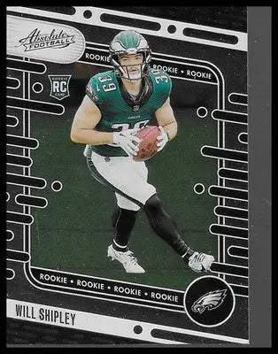 2024 Absolute #187 Will Shipley Retail Philadelphia Eagles Rookie RB Football