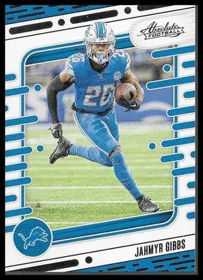 2024 Absolute #36 Jahmyr Gibbs Retail Detroit Lions Veteran RB Football Card NM