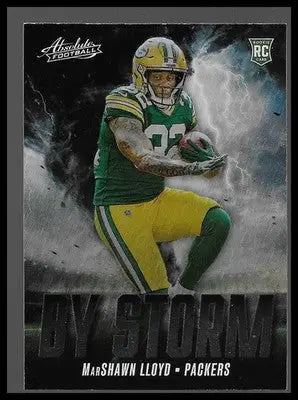 2024 Absolute #BS‑MLD MarShawn Lloyd By Storm Green Bay Packers Rookie