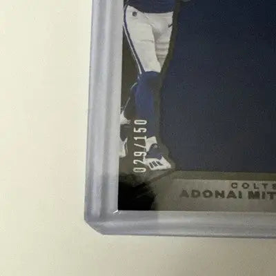 Numbered sports trading card featuring Adonai Mitchell from 2024 ADONAI MITCHELL LOT x11