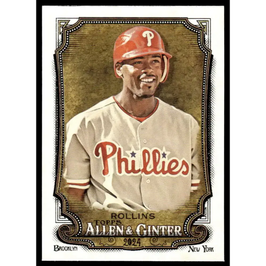2024 Allen & Ginter #103 Jimmy Rollins NM-MT Philadelphia Phillies Baseball Card - Baseball Card Single