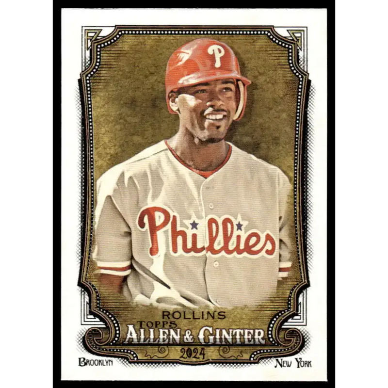 2024 Allen & Ginter #103 Jimmy Rollins NM-MT Philadelphia Phillies Baseball Card - Baseball Card Single