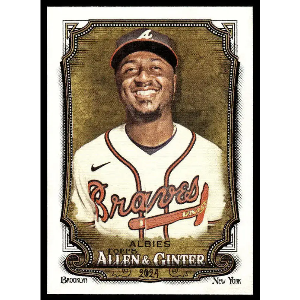 2024 Allen & Ginter #109 Ozzie Albies NM-MT Atlanta Braves Baseball Card - Baseball Card Single