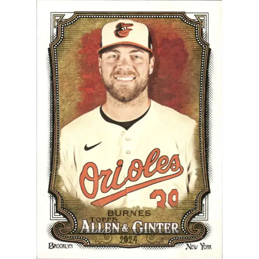 2024 Allen & Ginter #112 Corbin Burnes NM-MT Baltimore Orioles Baseball Card - Baseball Card Single