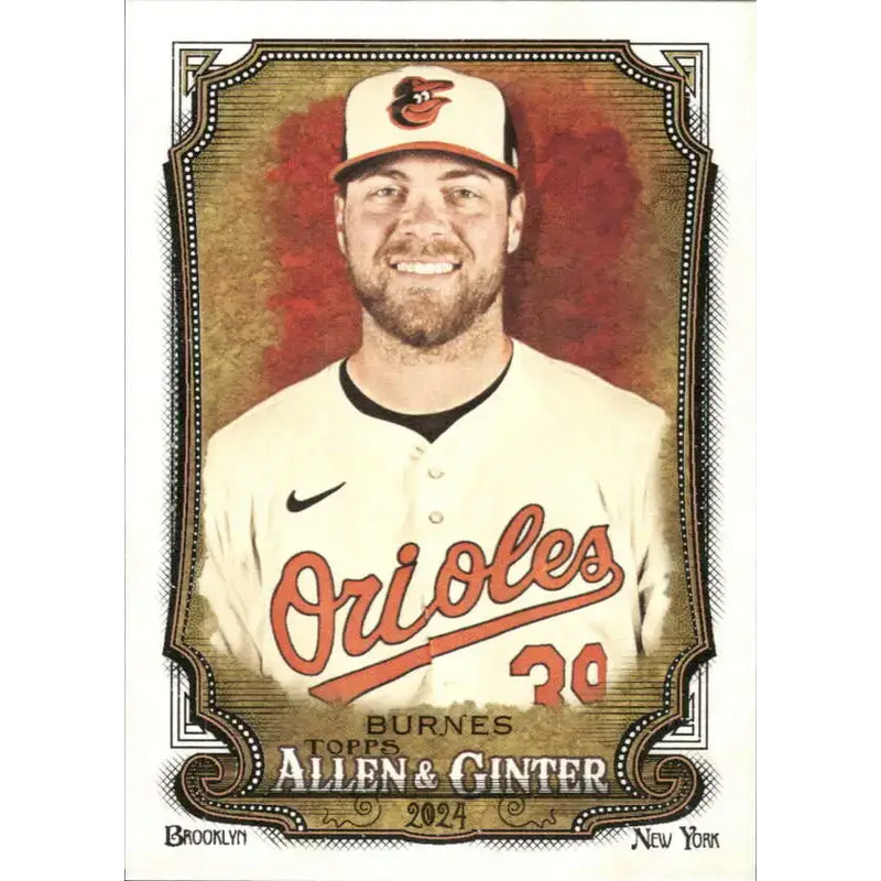 2024 Allen & Ginter #112 Corbin Burnes NM-MT Baltimore Orioles Baseball Card - Baseball Card Single