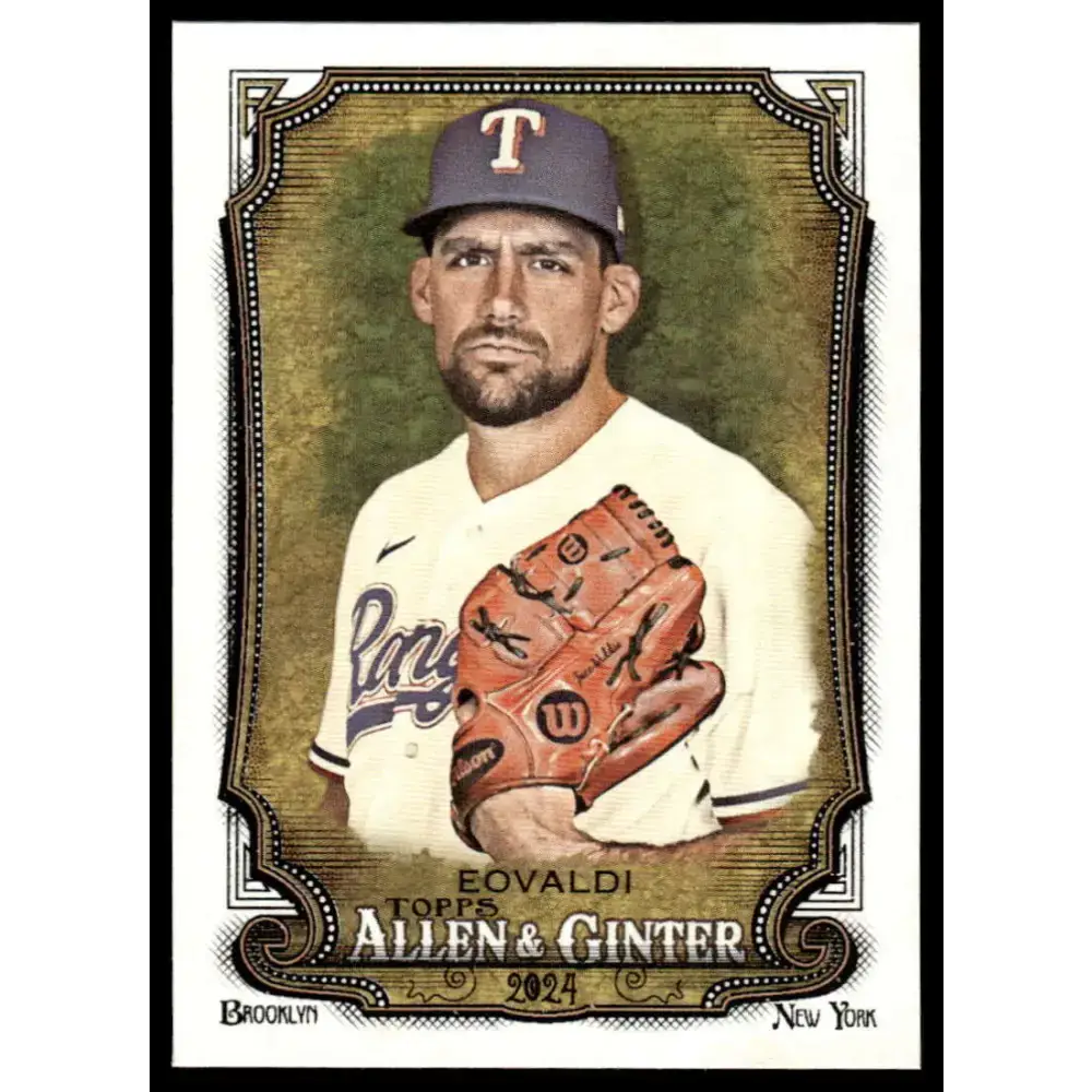 2024 Allen & Ginter #114 Nathan Eovaldi NM-MT Texas Rangers Baseball Card - Baseball Card Single