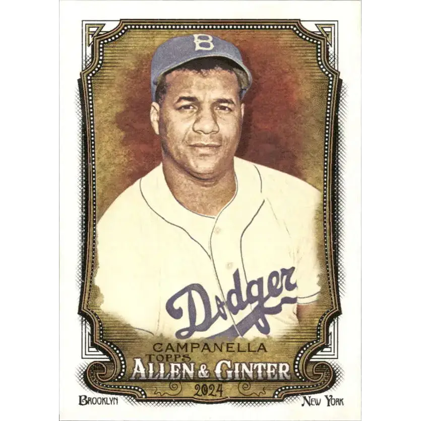 2024 Allen & Ginter #117 Roy Campanella NM-MT Los Angeles Dodgers Baseball Card - Baseball Card Single