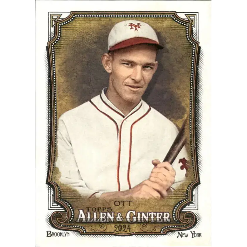 2024 Allen & Ginter #119 Mel Ott NM-MT San Francisco Giants Baseball Card - Baseball Card Single