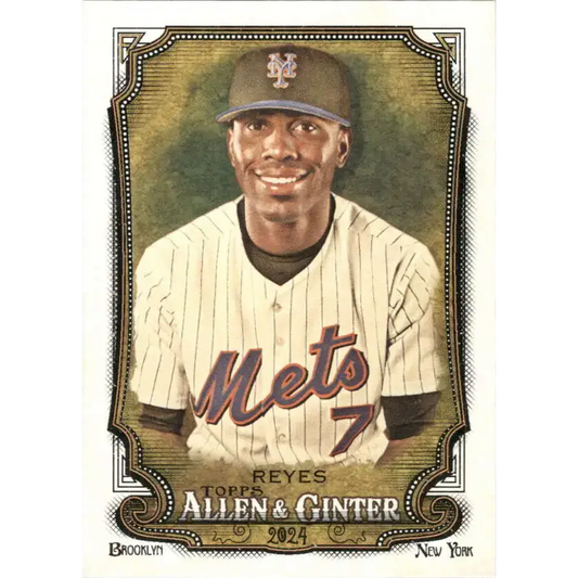 2024 Allen & Ginter #122 Jose Reyes NM-MT New York Mets Baseball Card - Baseball Card Single