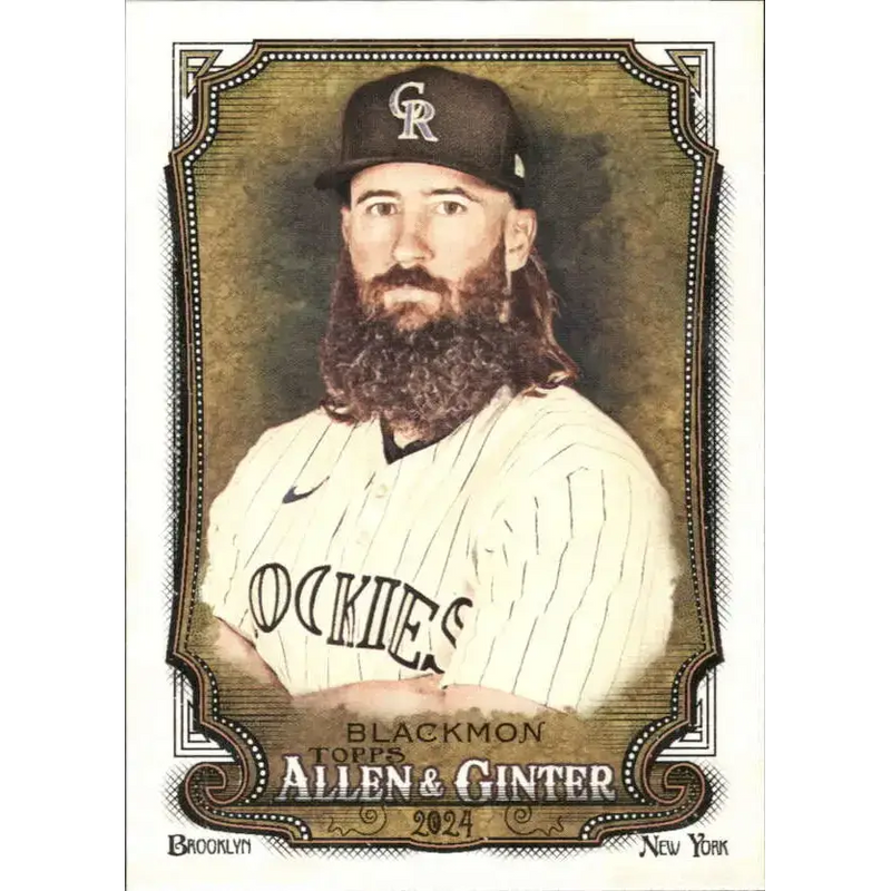 2024 Allen & Ginter #125 Charlie Blackmon NM-MT Colorado Rockies Baseball Card - Baseball Card Single