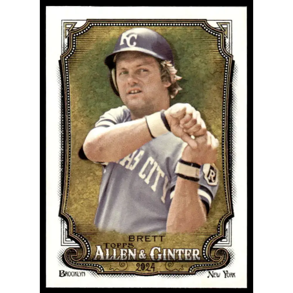 2024 Allen & Ginter #130 George Brett NM-MT Kansas City Royals Baseball Card - Baseball Card Single