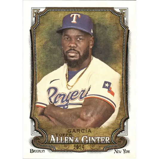 2024 Allen & Ginter #132 Adolis Garcia NM-MT Texas Rangers Baseball Card - Baseball Card Single