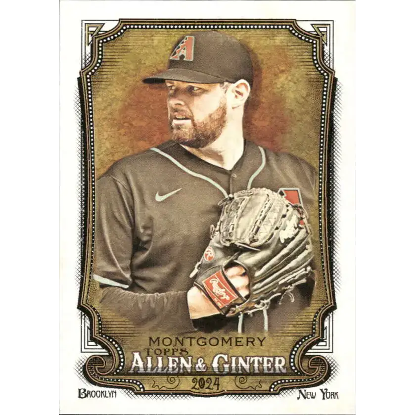 2024 Allen & Ginter #133 Jordan Montgomery NM-MT Arizona Diamondbacks Baseball Card - Baseball Card Single